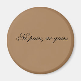 Anpassningsbar | Ymmotivation | och Light Brown. Magnet
