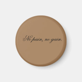 Anpassningsbar | Ymmotivation | och Light Brown. Magnet