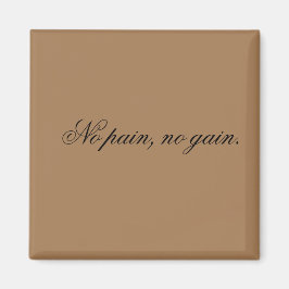 Anpassningsbar | Ymmotivation | och Light Brown. Magnet