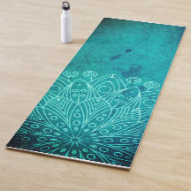 Anpassningsbar yoga mat mandala