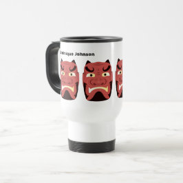 Anpassningsbar Yokai Oni (japansk demon) Resemugg