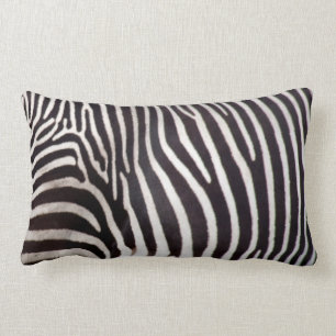 Anpassningsbar Zebra Design Lumbar Dekorativ kudde