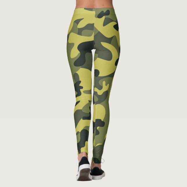 Anpassningsbar Zipz High Top Shoes, US Manar 4 / U Leggings (Baksida)