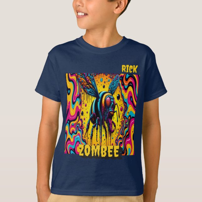 Anpassningsbar Zombee T Shirt (Framsida)