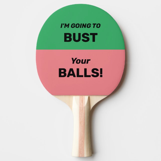 Anpassningsbara Bästa Ping Pong-paddlar med Din Eg Pingisracket (Framsidan)