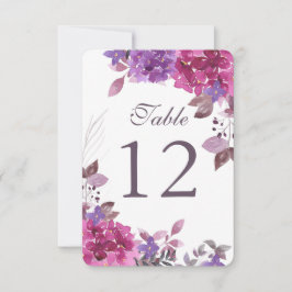 Anpassningsbara Boho Botaniska Kort för Bordskort