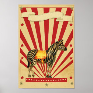 Anpassningsbara Cirkus-Poster Poster
