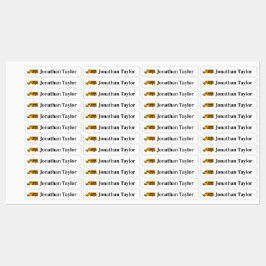 Anpassningsbara etiketter för lärare i studenter