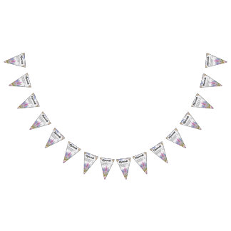 Anpassningsbara firande bunting-flaggor vimplar