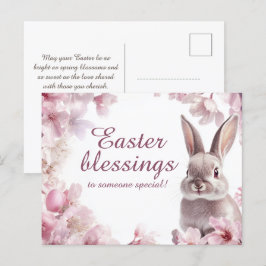 Anpassningsbara 🐇Påsksäger Helg Vykort