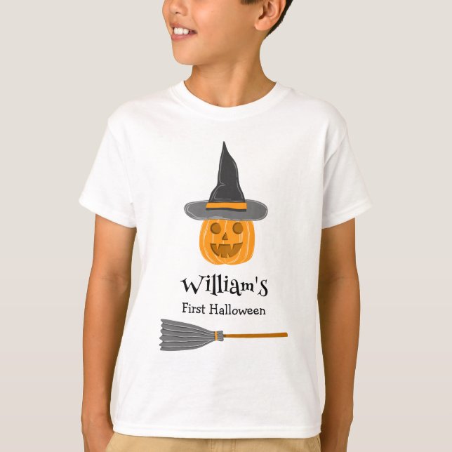 Anpassningsbara söta Halloween T-shirts (Framsida)