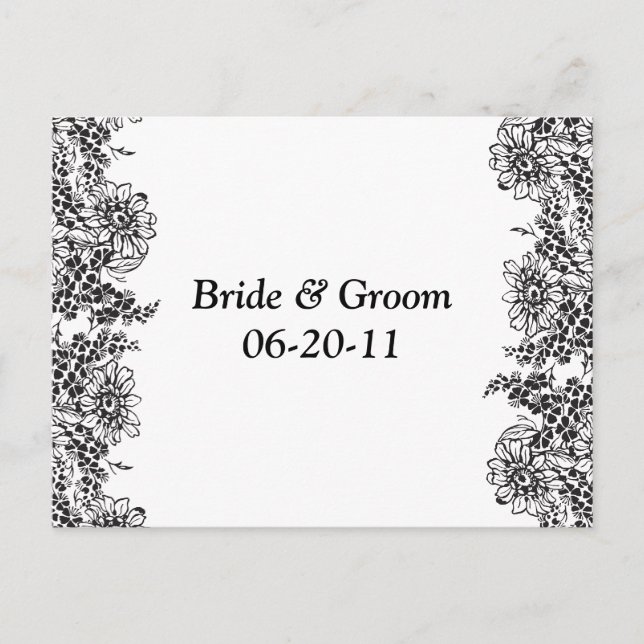 Anpassningsbara Spara Datum Postkort Meddelande Vykort (Framsida)