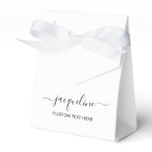 Anpassningsbara tältpresentlådor med text