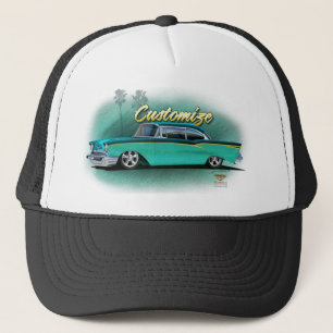 AnpassningsbarChevy baseballmössa 1957 Keps