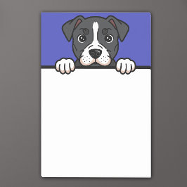 Anpassningsbarna Amstaff i Hund i USA Post-it Block