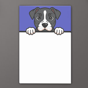 Anpassningsbarna Amstaff i Hund i USA Post-it Block