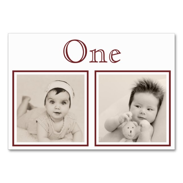 Anpassningsbarna Anpassningsbar Färg Bordsnummer (Framsidan)