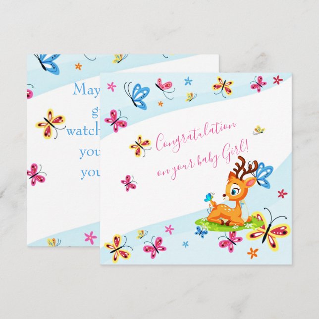 anpassningsbarna Baby (hjort) (Fram/baksida)