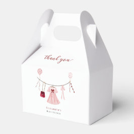 Anpassningsbarna Baby Shower Valentine Presentaskar