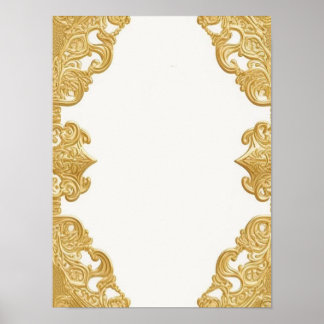 Anpassningsbarna Bakgrund för Guld-mall Poster