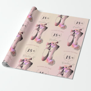 Anpassningsbarna Ballerina Toe Shoes Presentpapper