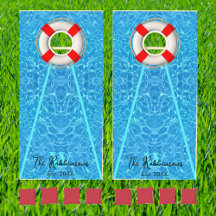 Anpassningsbarna Beach Bassäng Party Family Monogr