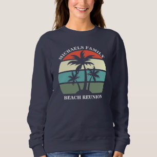 Anpassningsbarna Beach Family Reunion Sunset Handf T Shirt