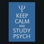 anpassningsbarna behålla Lugn & Study Psych poster<br><div class="desc">Med hjälp av funktionen "anpassa" kan du ändra (redigera) bakgrunden färg i det här objektet och lägga till en egen text om du vill. Se min butik om du vill ha fler artiklar med och färg om den här designen.</div>