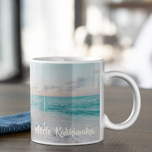 Anpassningsbarna BeSnyval Beach jul Mele Kalikimak Kaffemugg