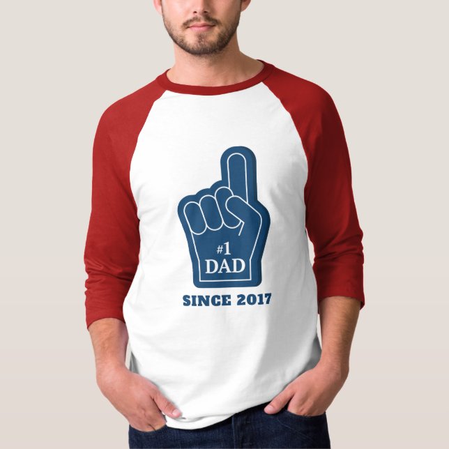 Anpassningsbarna Best Pappa Fars dag Keepsaki T Shirt (Framsida)