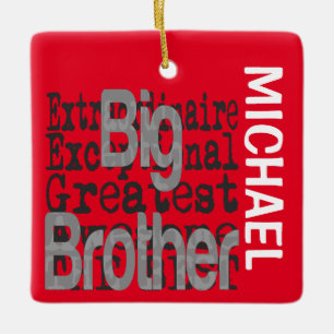 Anpassningsbarna Big Brother Extraordinaire Julgransprydnad Keramik