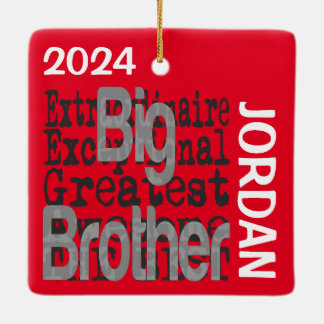 Anpassningsbarna Big Brother Extraordinaire Julgransprydnad Keramik