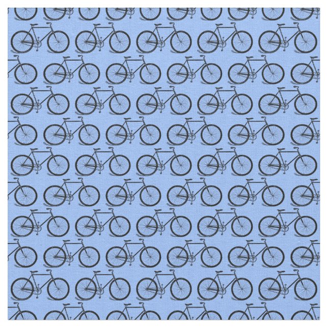 ANPASSNINGSBARNA Bild av illustrerad cyklistbild,  Tyg (Närbild)