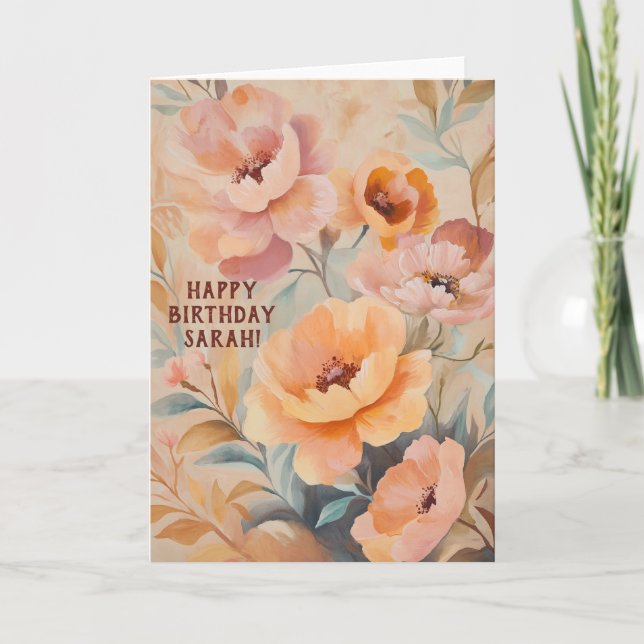 Anpassningsbarna BIRTHDAY Kort (Framsida)