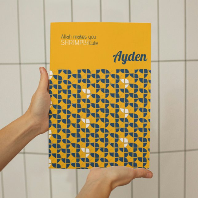 ANPASSNINGSBARNA Blåbländningsblått Gult (SHRIMPLY Poster (Skapare uppladdad)