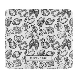 Anpassningsbarna Black & White Modern Human Anatom