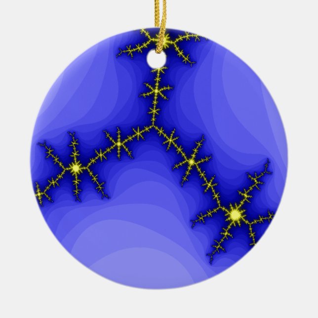 Anpassningsbarna Blixt Strejka Birthday Julgransprydnad Keramik (Framsidan)