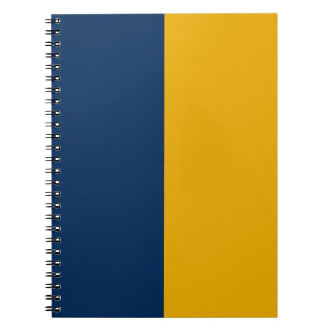 Anpassningsbarna Blue & Guld Anteckningsbok (Framsidan)