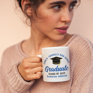 Anpassningsbarna Blue High School Student 2023 Stu Kaffemugg