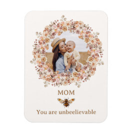 Anpassningsbarna Boho Bee Watercolor Wildblomma Ph Magnet