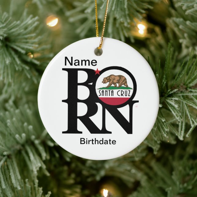 Anpassningsbarna BORN Santa Cruz Julgransprydnad Keramik (Träd)