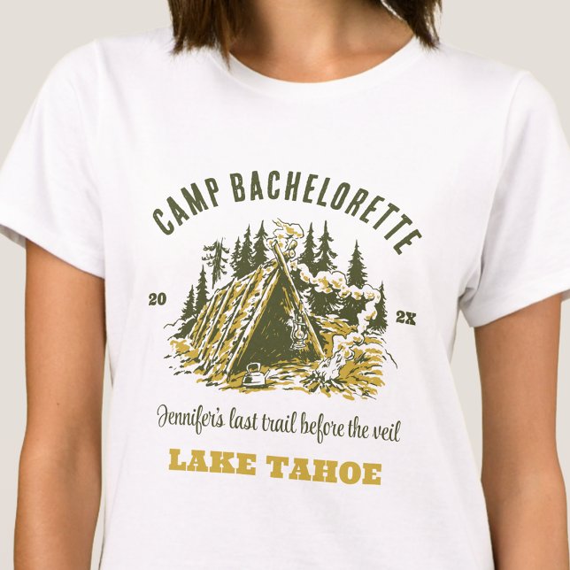 Anpassningsbarna Camp Bachelorette Party Family Ca T Shirt (Skapare uppladdad)