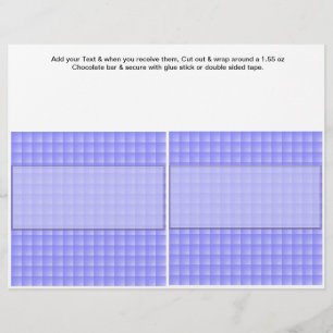 Anpassningsbarna Candy Pub Wrappers party favors Reklamblad