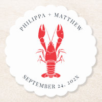Anpassningsbarna "Coastal Lobster Boil Beach Weddi