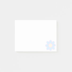 Anpassningsbarna Cute Flower Teckning Post-it Block