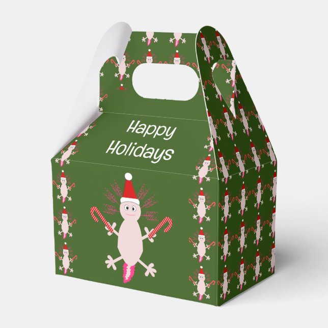 Anpassningsbarna Cute jul Axolotl Presentaskar (Framsidan Sidan)