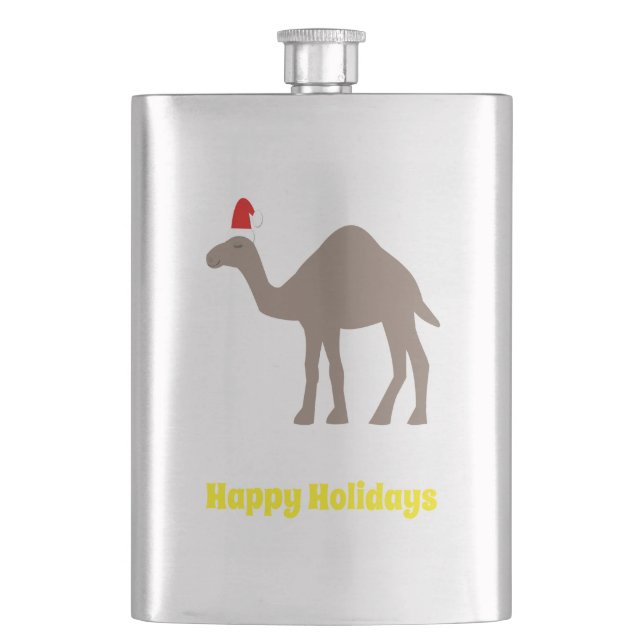 Anpassningsbarna Cute jul Camel Fickplunta (Framsidan)