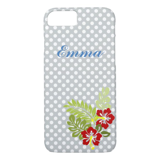 Anpassningsbarna Cute och Girly Polka Dot Mönster  Case-Mate iPhone Skal (Baksida)