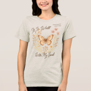 Anpassningsbarna "Det är bra med min själ" Boho Bu T Shirt