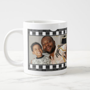 Anpassningsbarna DIY Personlig för fotokollage-fil Jumbo Mugg